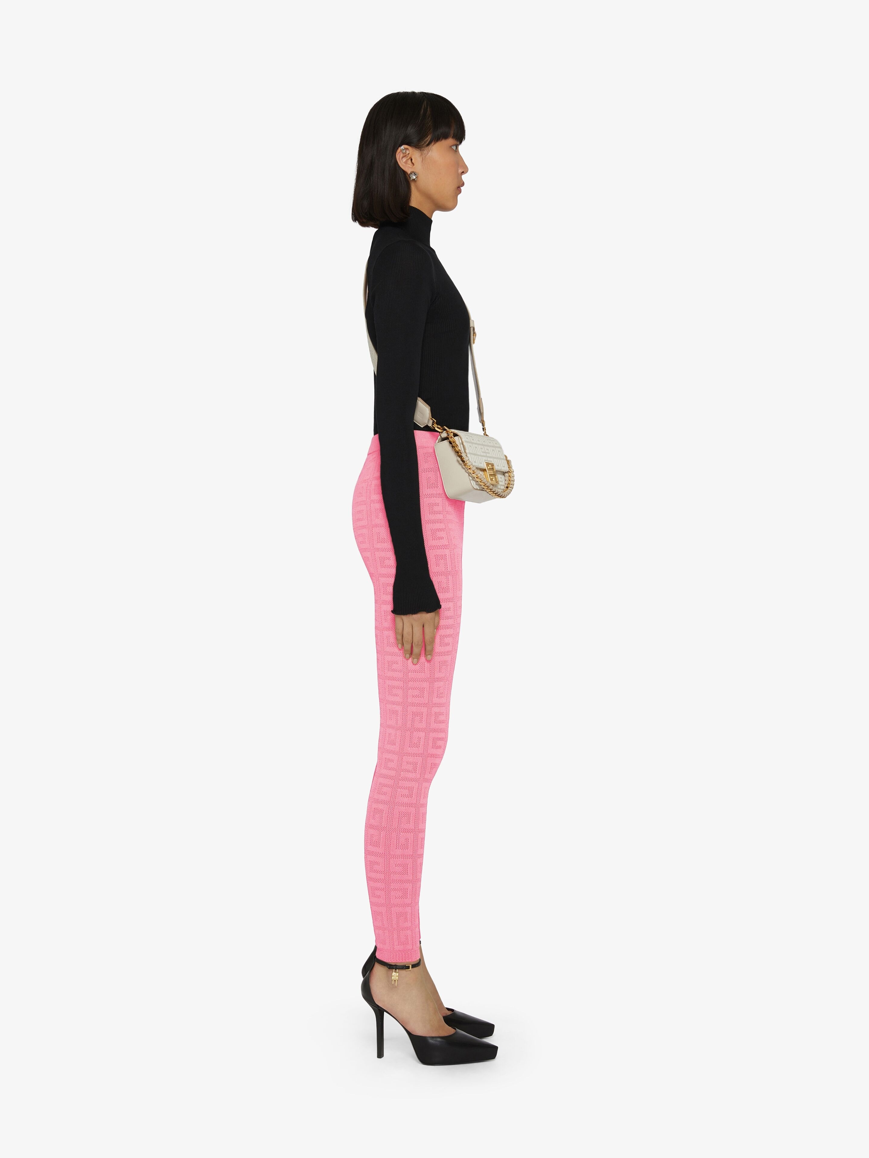 LEGGINGS IN 4G JACQUARD - 3