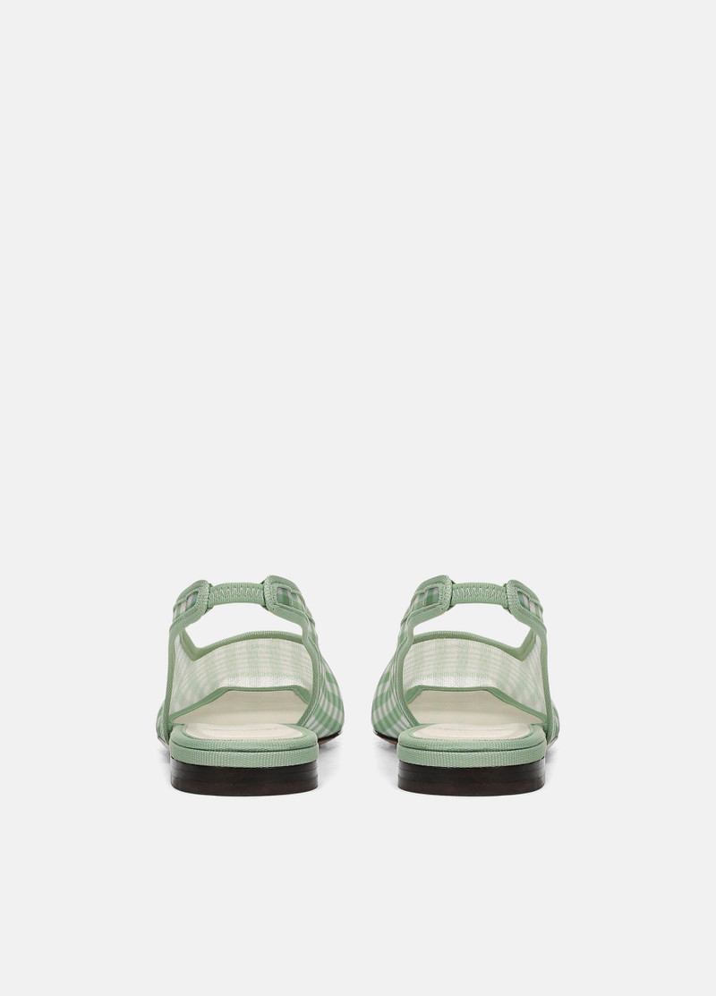 Vince Daphne Gingham Slingback Flat outlook