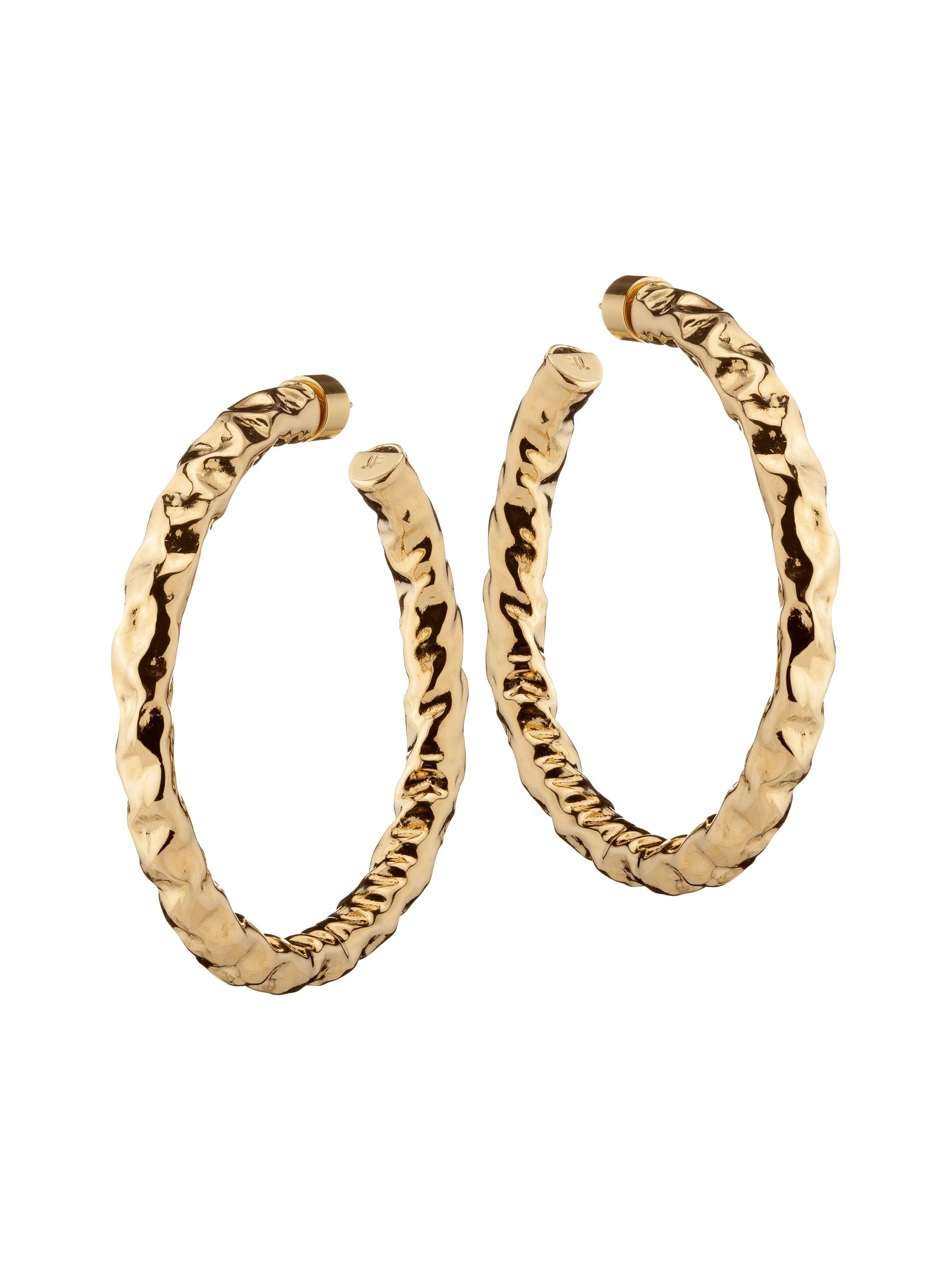Women's Maeve 10K-Gold-Plated Petite Hoop Earrings - Yellow Gold - 1
