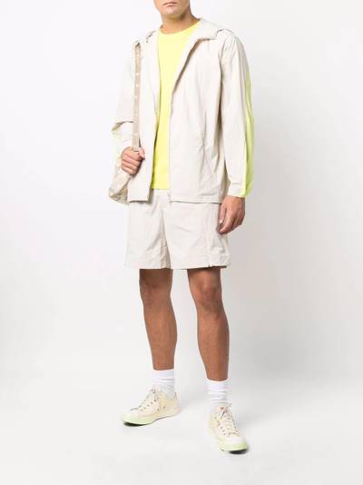 Y-3 colourblock knee-length shorts outlook