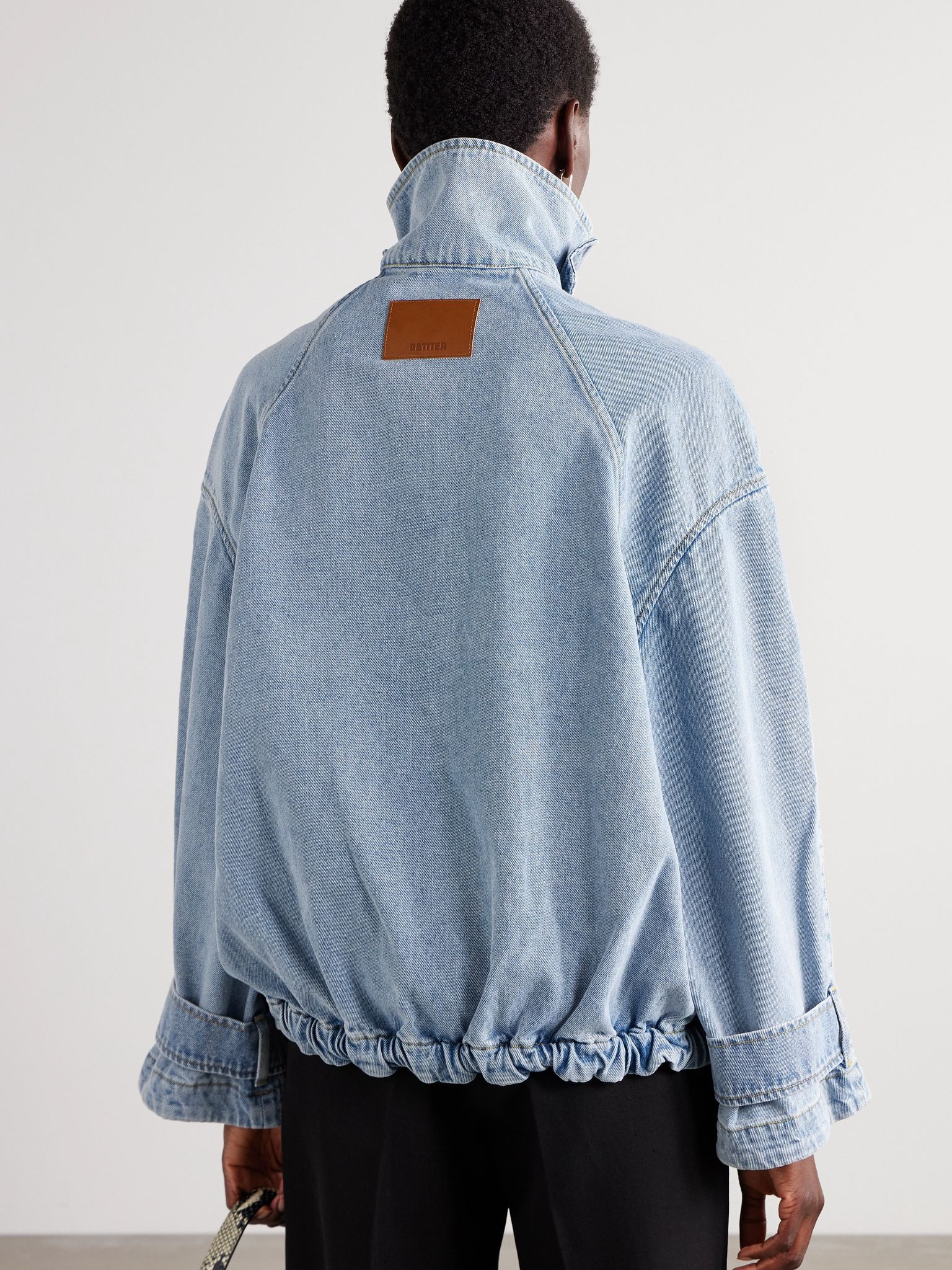 Anorak denim jacket Blue - 3