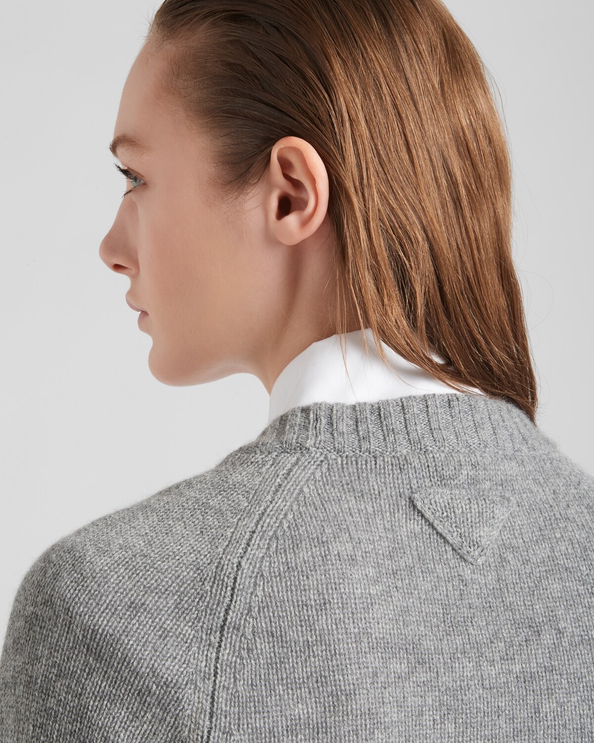 Cropped cashmere cardigan - 3