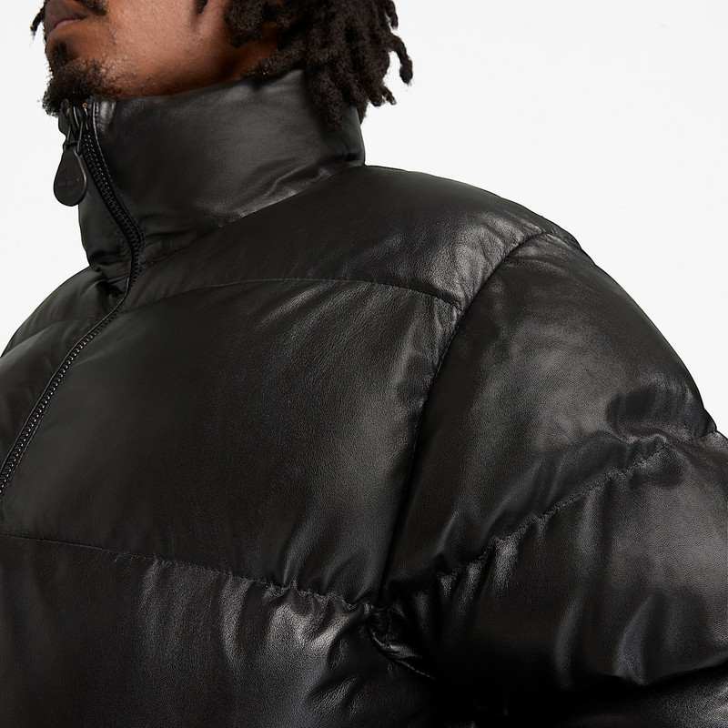 Welch Mountain Leather Puffer Jacket 9