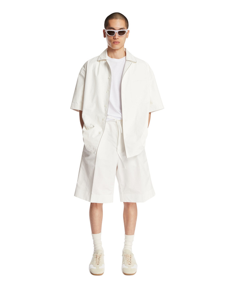 Bottega Veneta White Cotton Shirt outlook