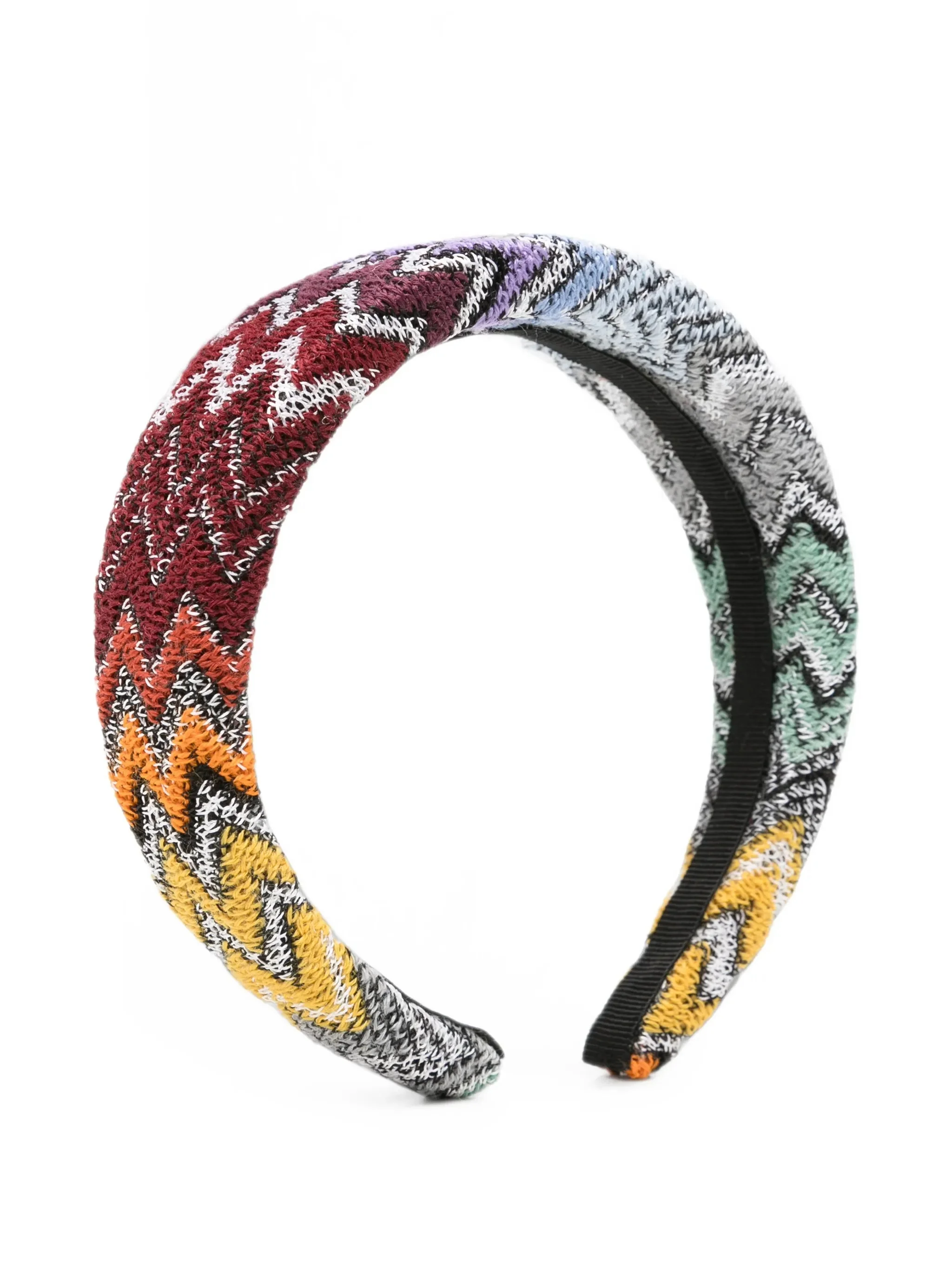 Missoni Zigzag-knit Padded Headband - 1