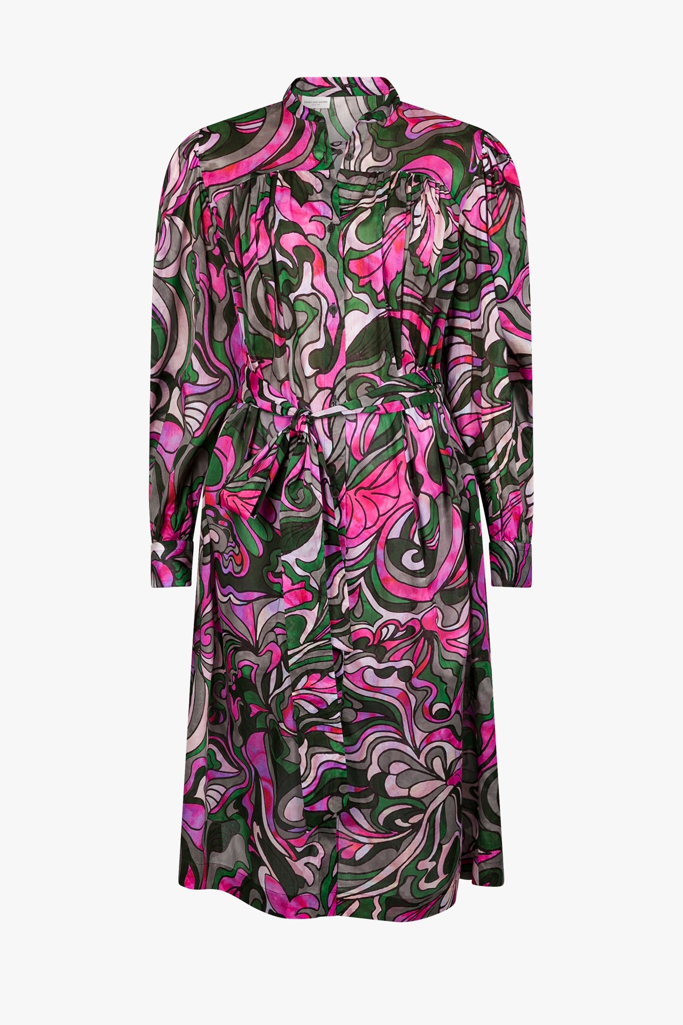 DRESS WITH TIE - 1