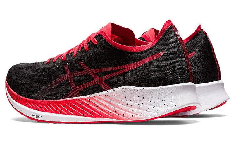 ASICS Magic Speed Running Shoes 'Black Electric Red' 1011B432-001 4