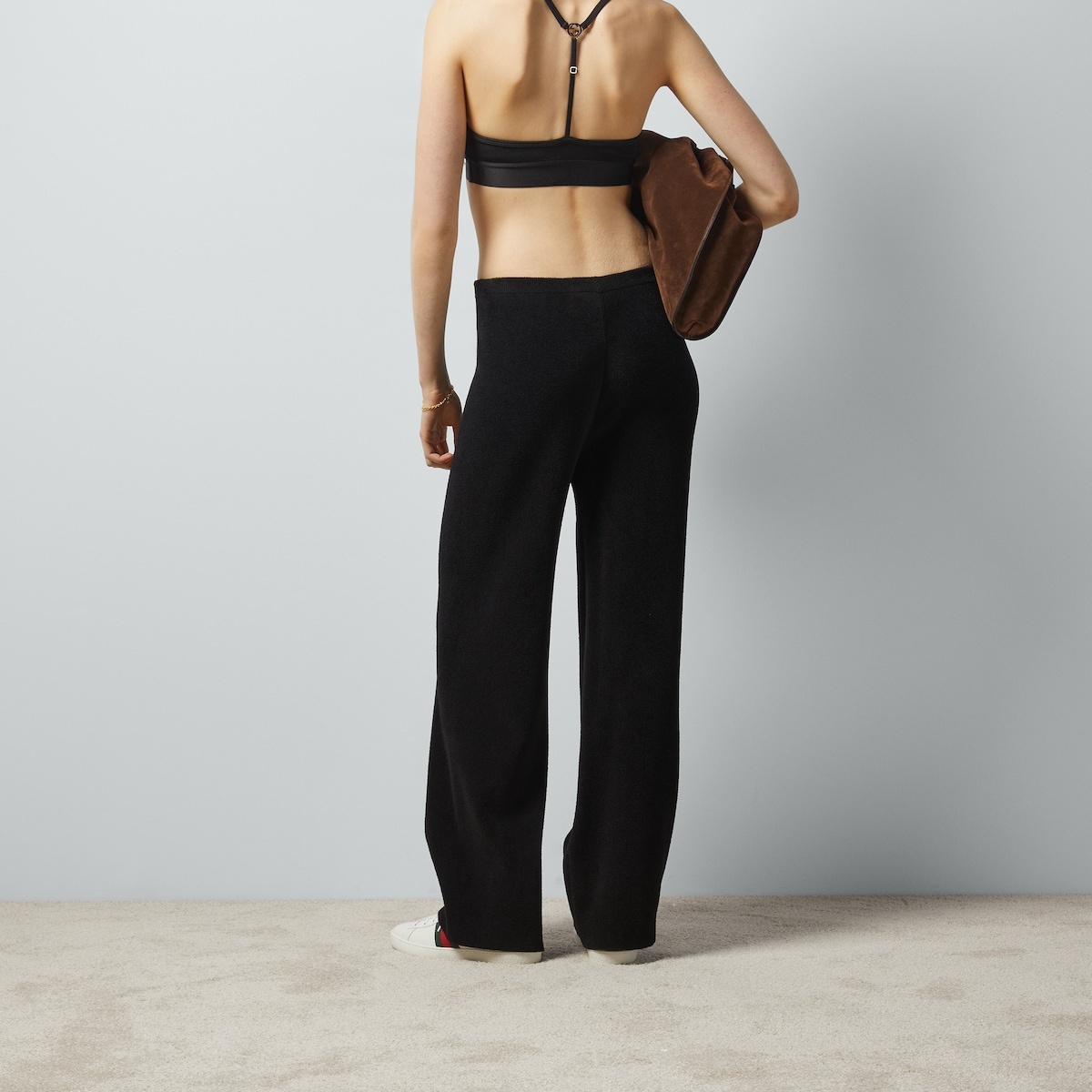 Viscose pant with crystal G - 6