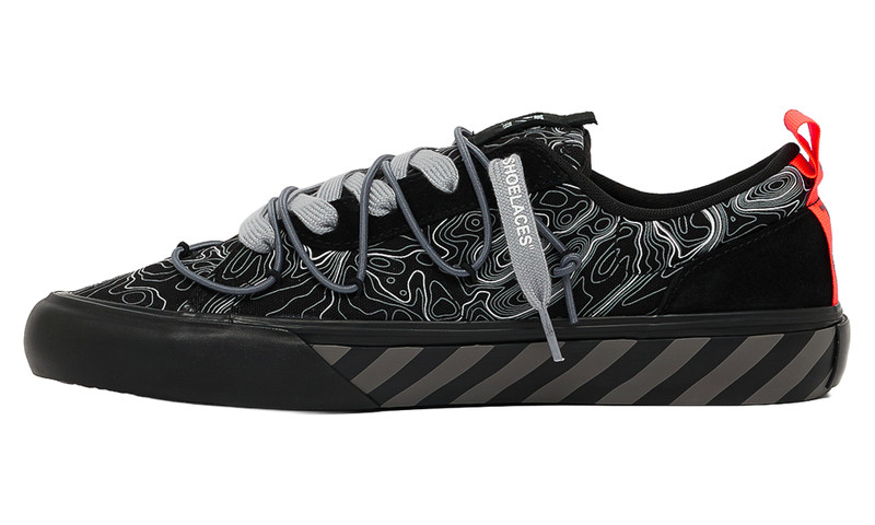 L/AB Tape Vulcanized Sneakers "Black / Grey" OF05816004 1