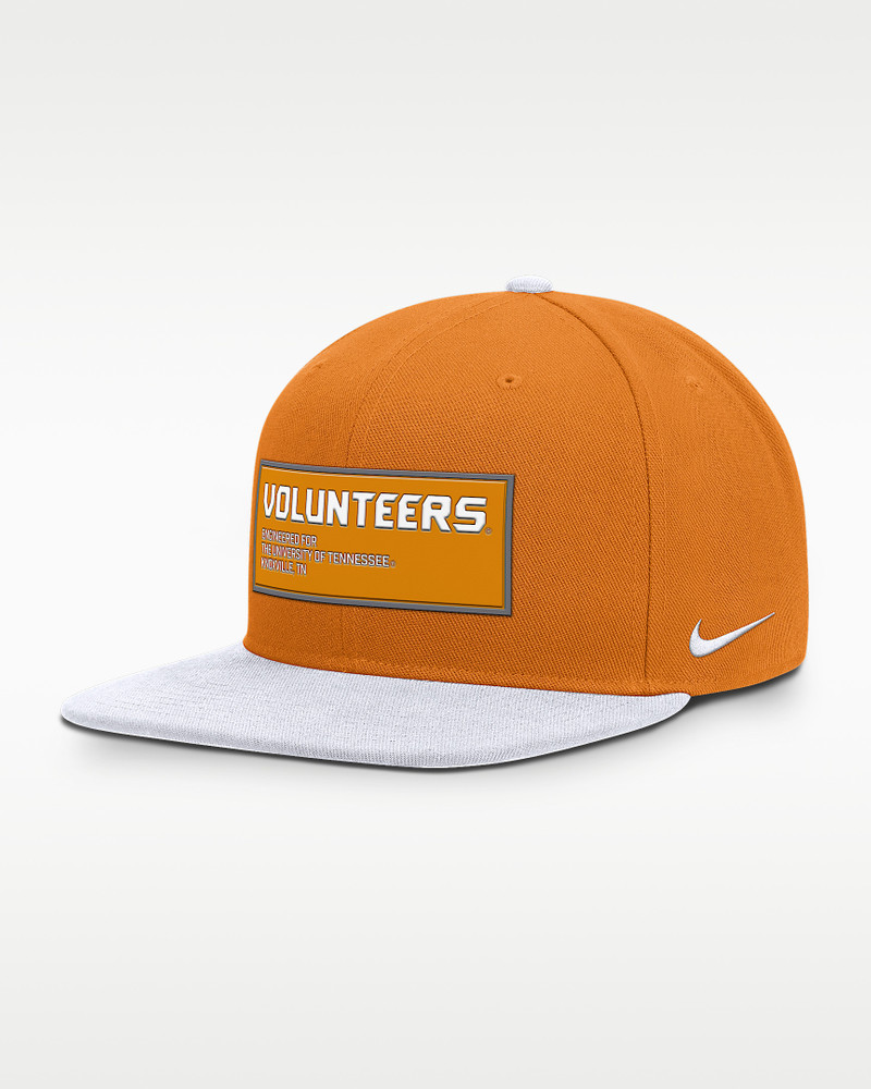 Tennessee On-Field Pro Men's Nike Dri-FIT College Adjustable Hat 1