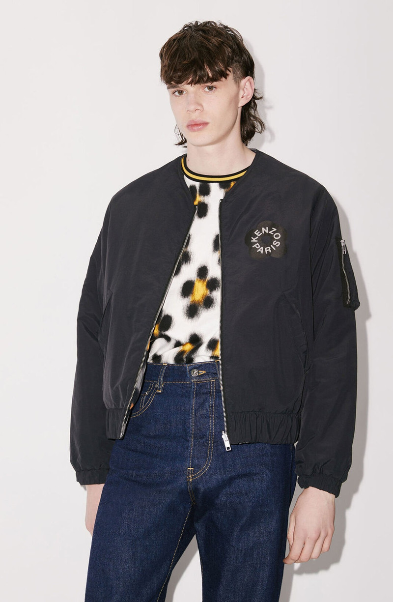 'Hana Leopard' reversible bomber jacket 6