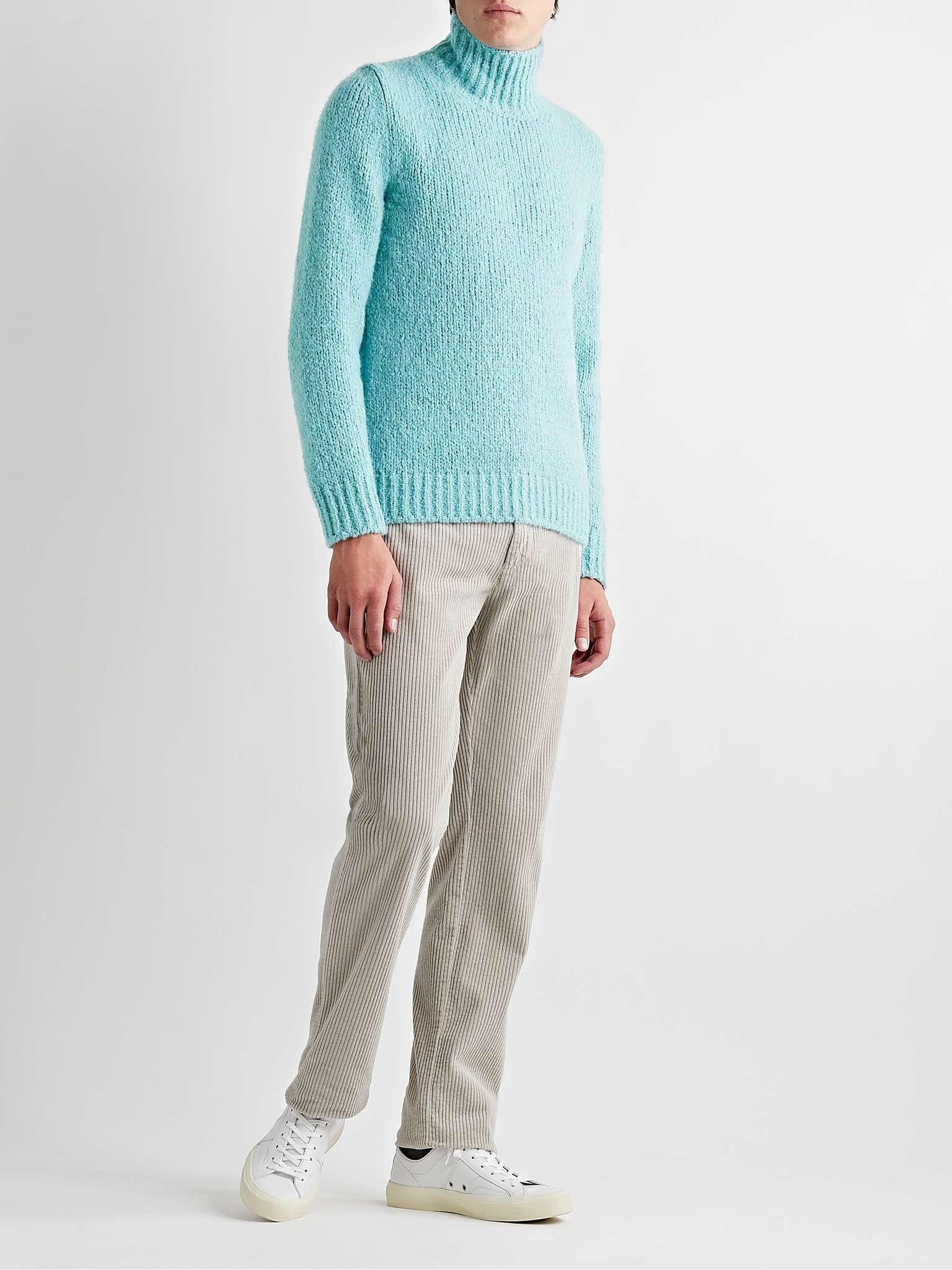 Cashmere and Silk-Blend Rollneck Sweater - 2