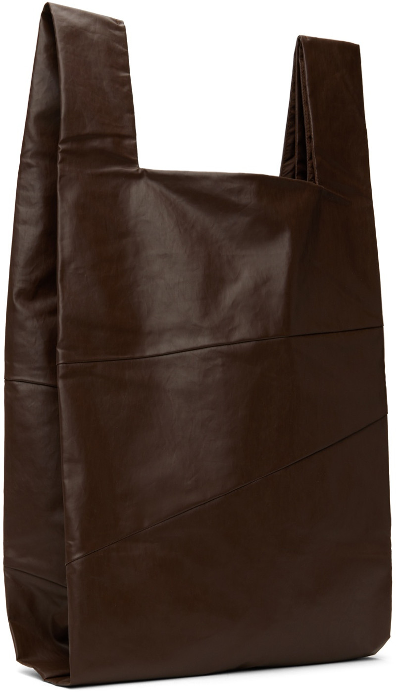 KASSL Editions Brown Susan Bijl Edition 'The New Shopping Bag' Tote outlook