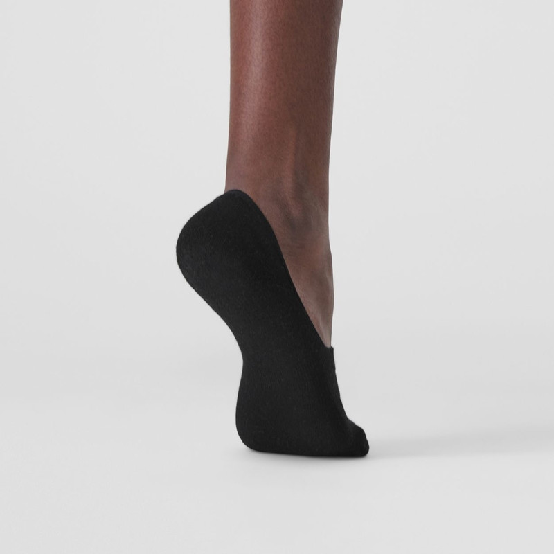 Logo Intarsia Cotton Blend Sneaker Socks 6