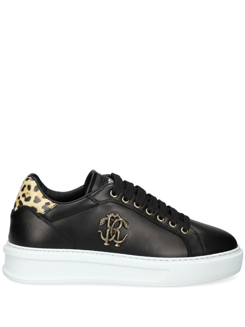 logo-plaque sneakers 1