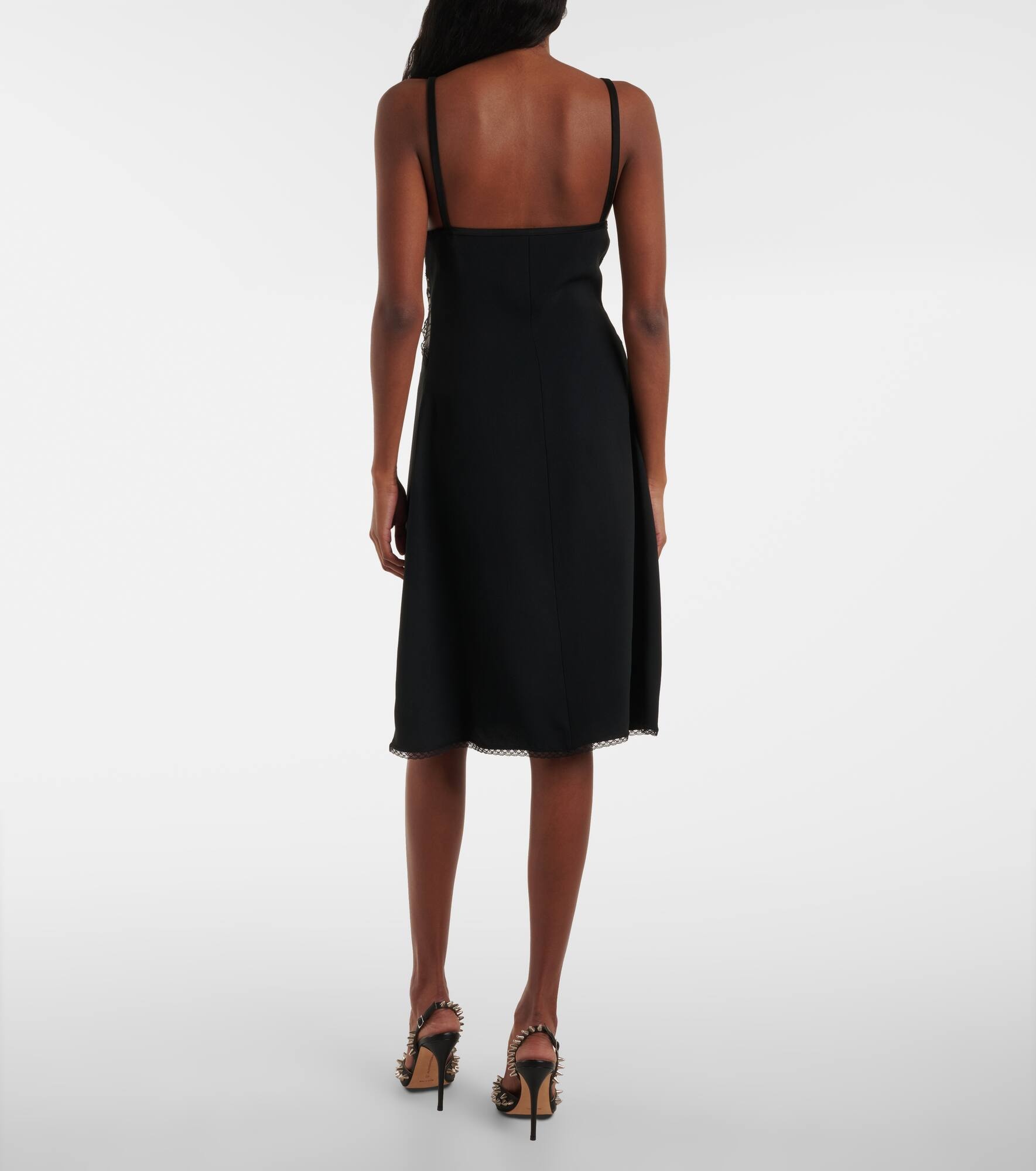 Satin slip dress - 3