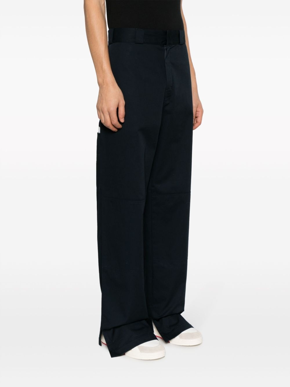 SARTORIAL WAISTBAND WORKPANTS NAVY BLUE - 3