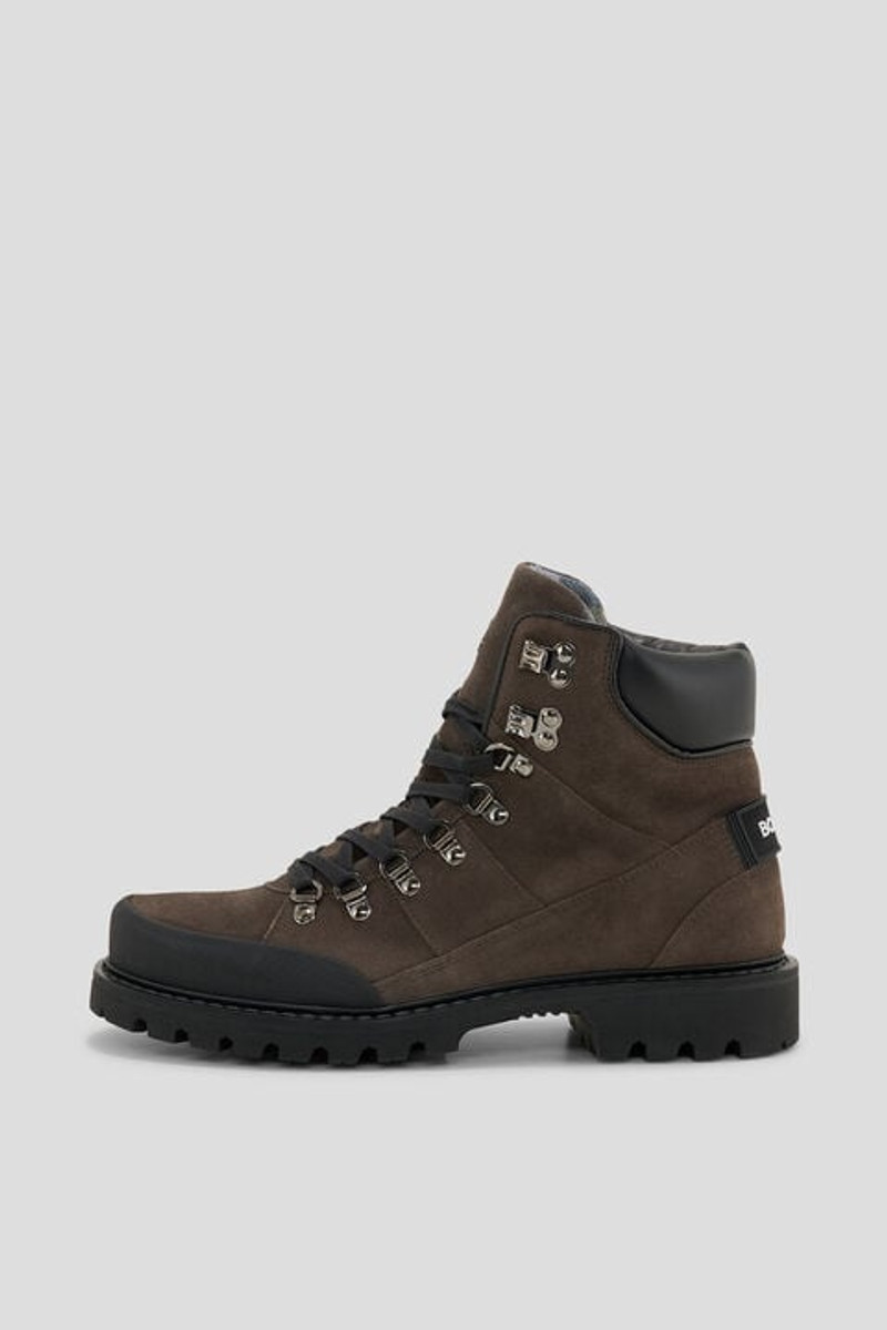 Helsinki Low boots with spikes in Brown 1