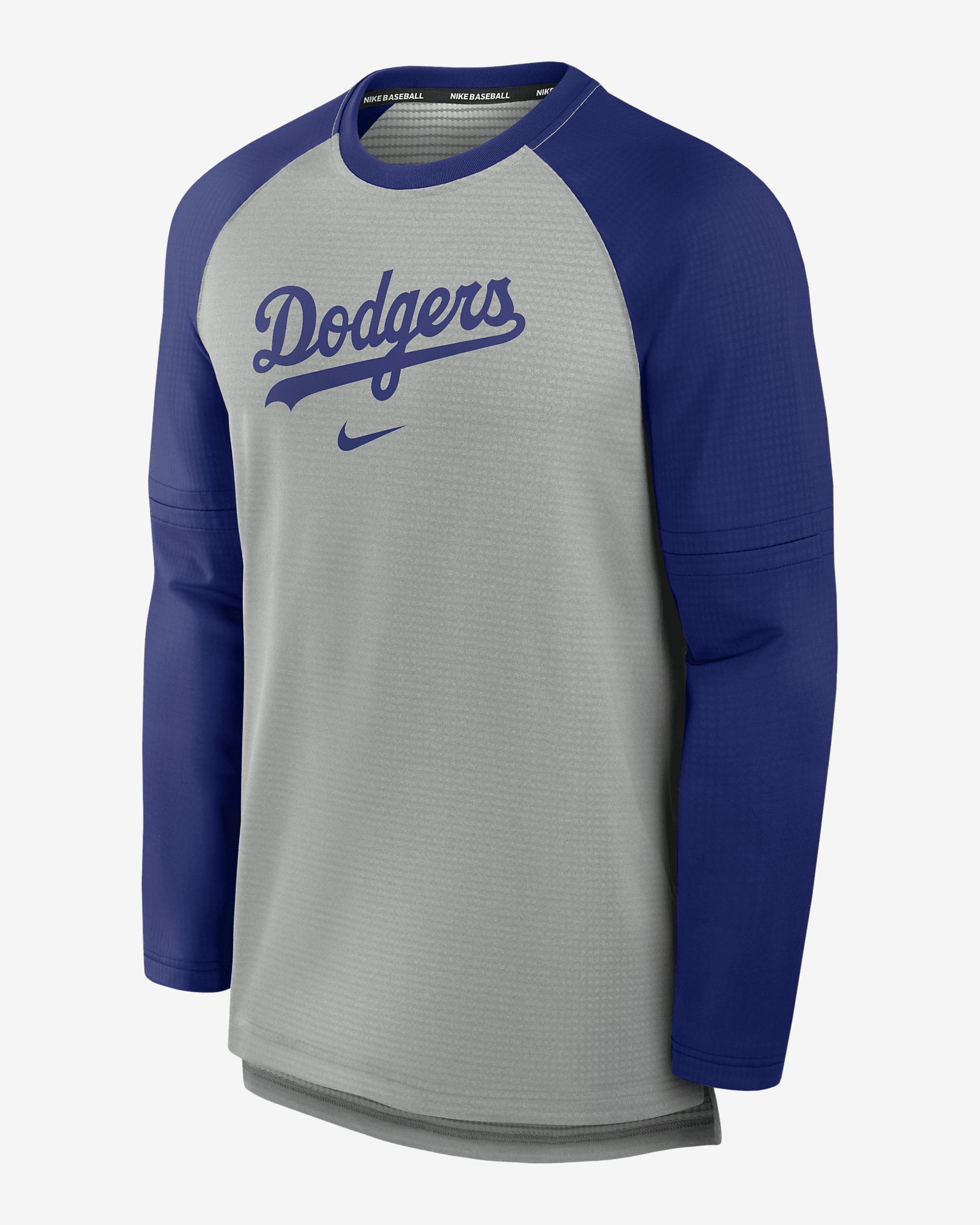 Los Angeles Dodgers Authentic Collection Game Time Nike Men's Breathe MLB Long-Sleeve T-Shirt - 1