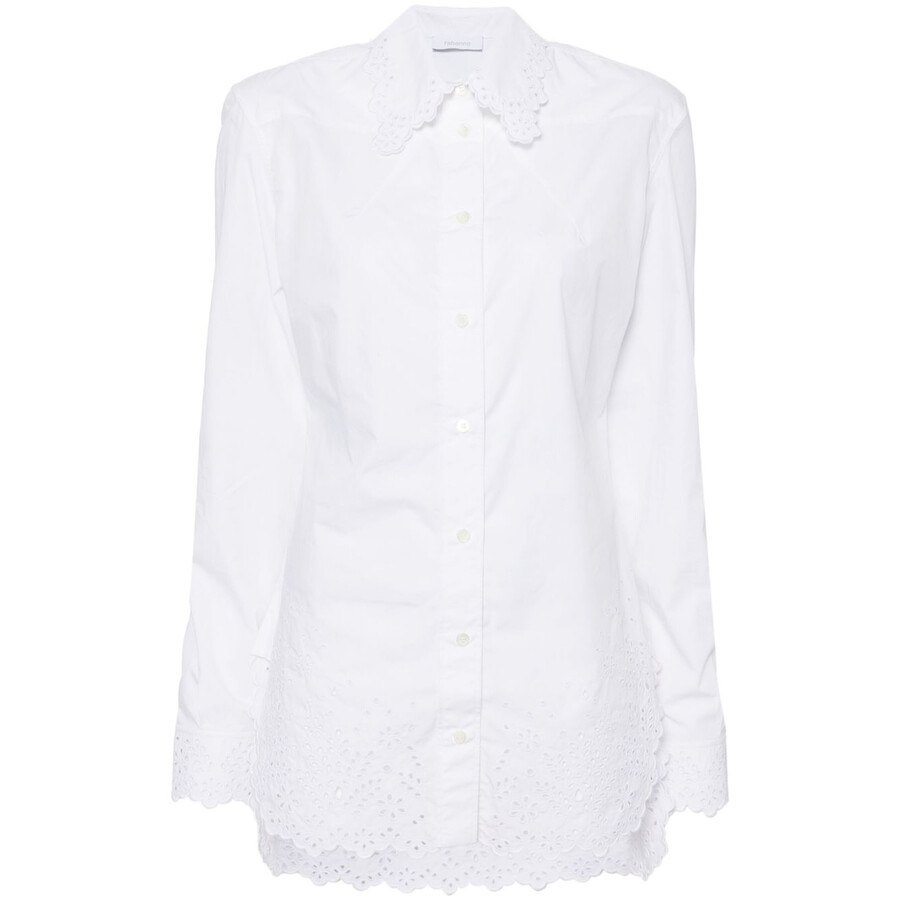 Rabanne Ladies White Haut Shirt - 6