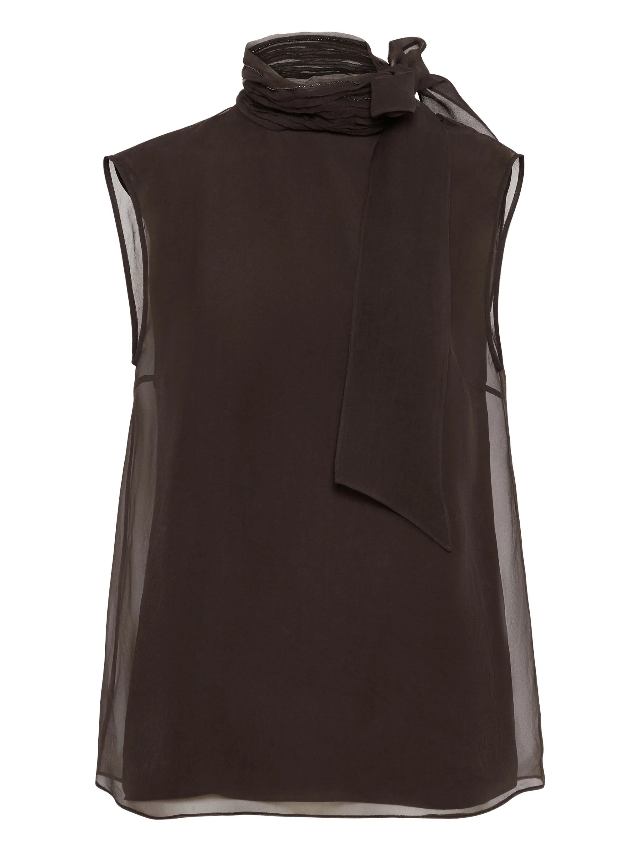 Brunello Cucinelli Pussybow Blouse - 1