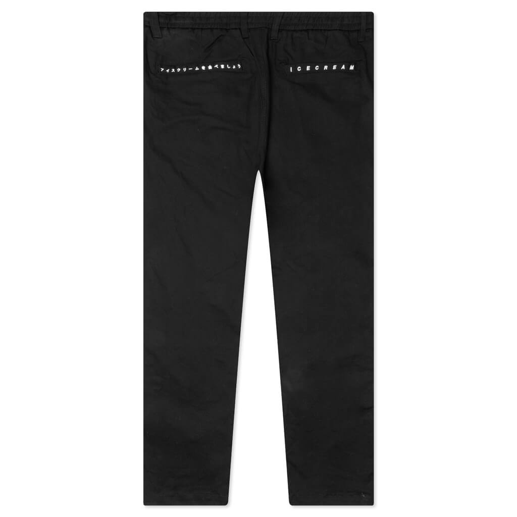 PREP PANTS (STRAWBERRY FIT) - BLACK - 2