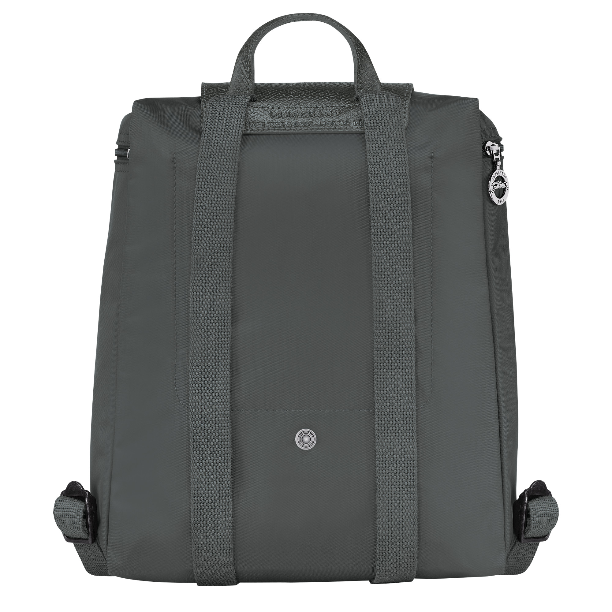 Le Pliage Green M Backpack Graphite - Recycled canvas - 4
