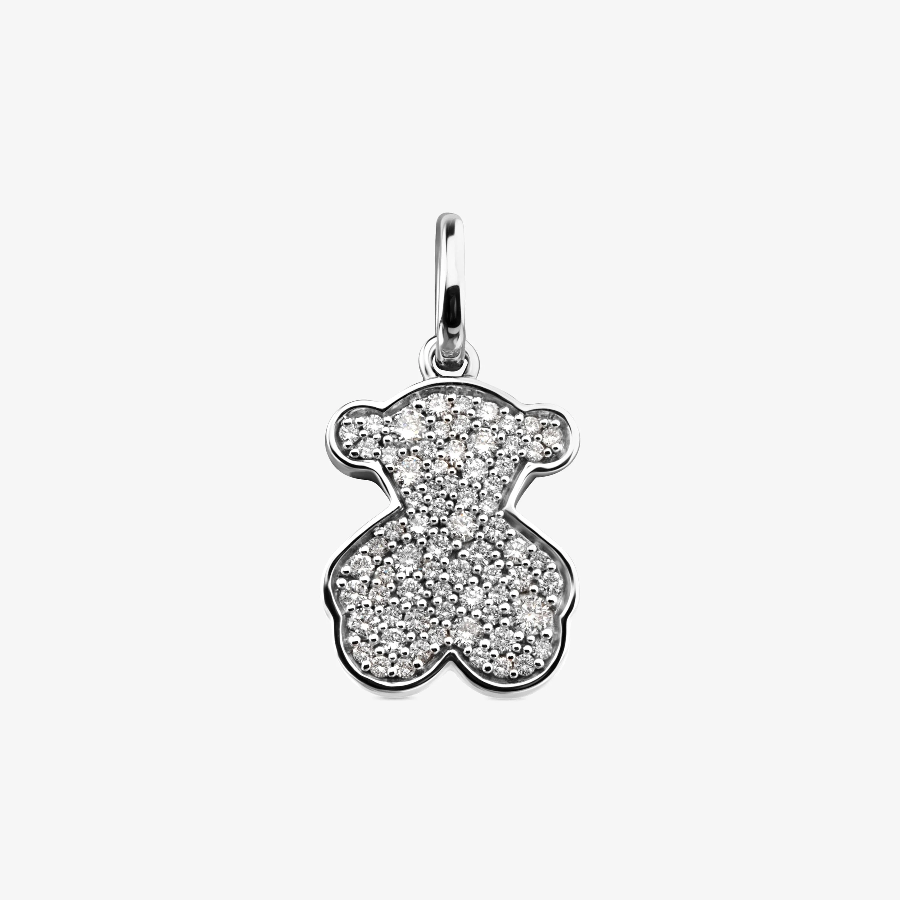 18K white gold Icon Gems Pendant with Diamonds - 1