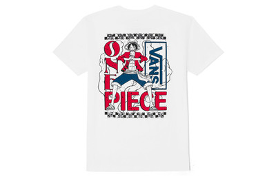 Vans Vans x One Piece T-Shirt 'White' VN000CB2WHT outlook