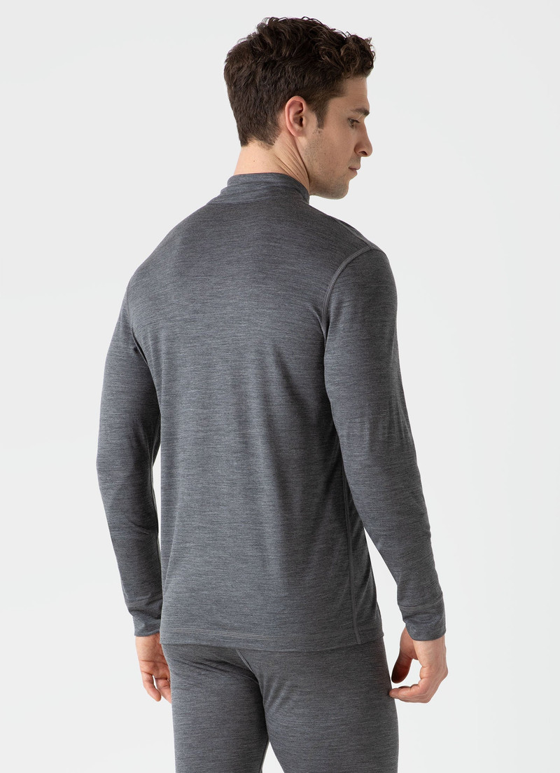 Sunspel Active Merino Half Zip Top outlook