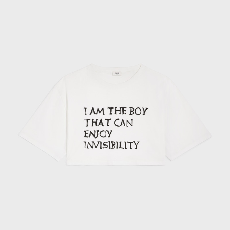 I am the boy cotton jersey t-shirt 1