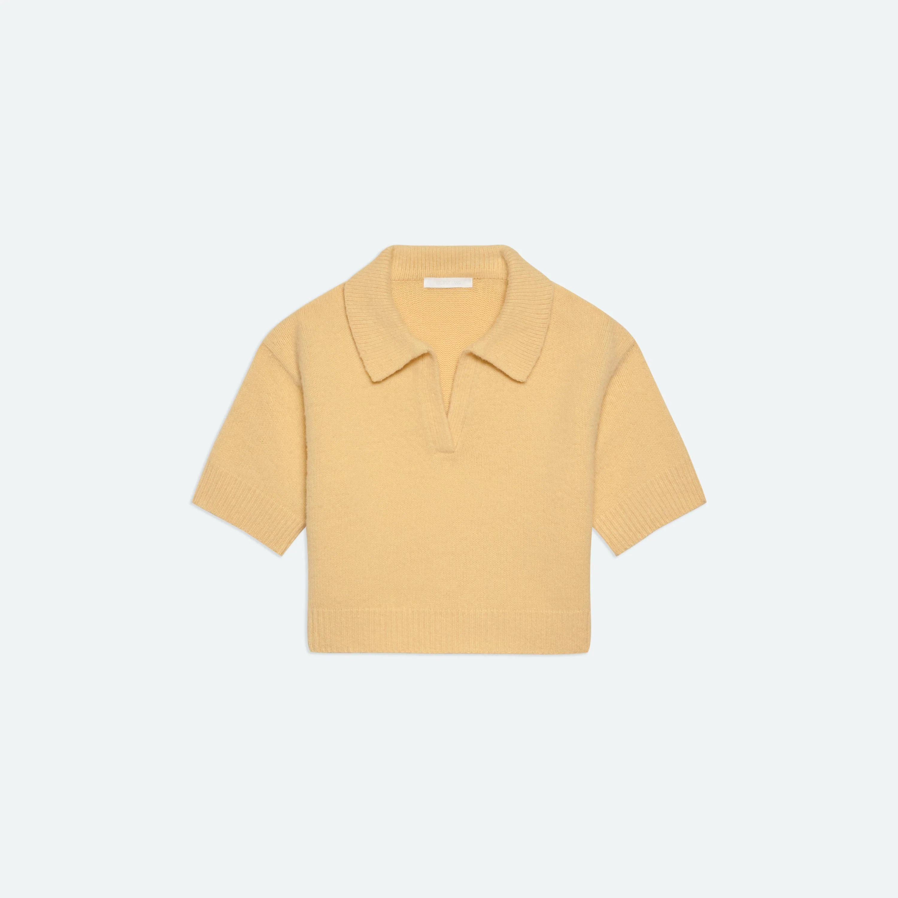 CROPPED POLO SWEATER - 1