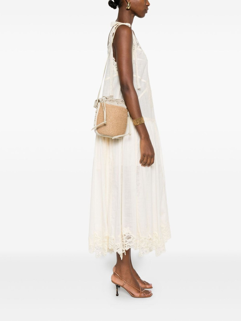 Chloé woven top-handle shoulder bag outlook