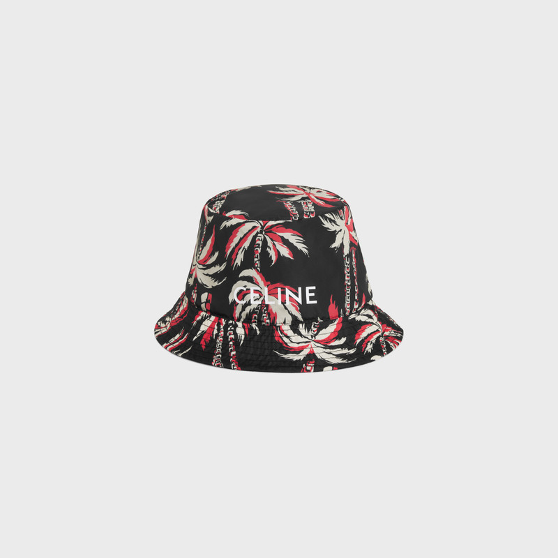 Celine palm tree bucket hat in nylon 1