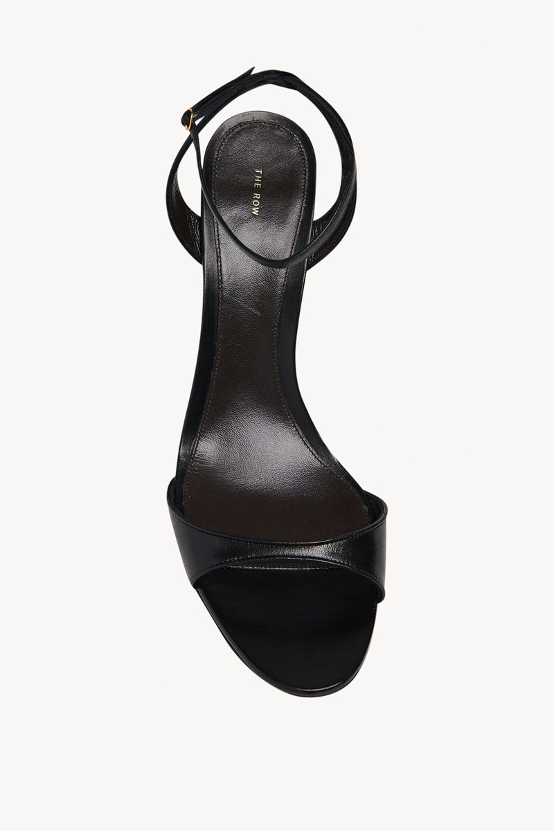 Vika Ankle Strap Heel in Leather 3
