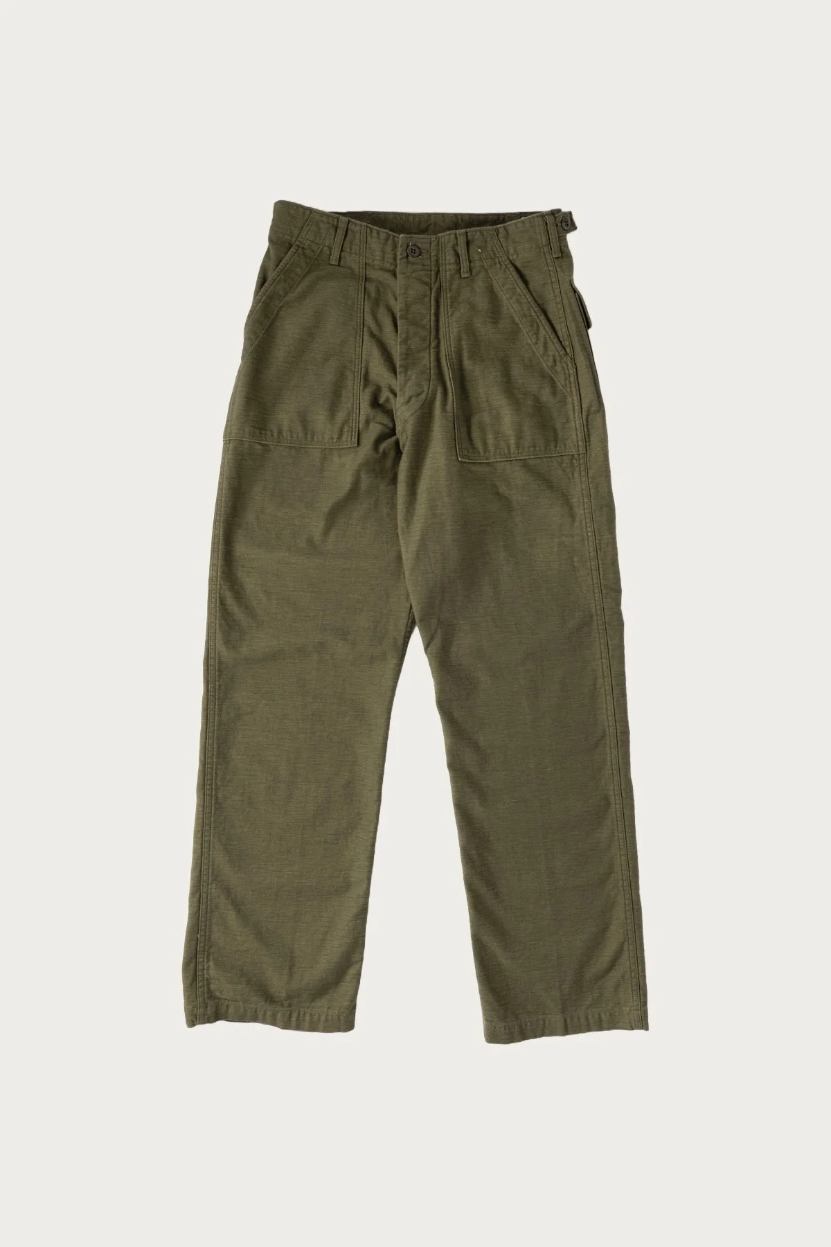 Vintage Fit Fatigues - Dark Olive - 1