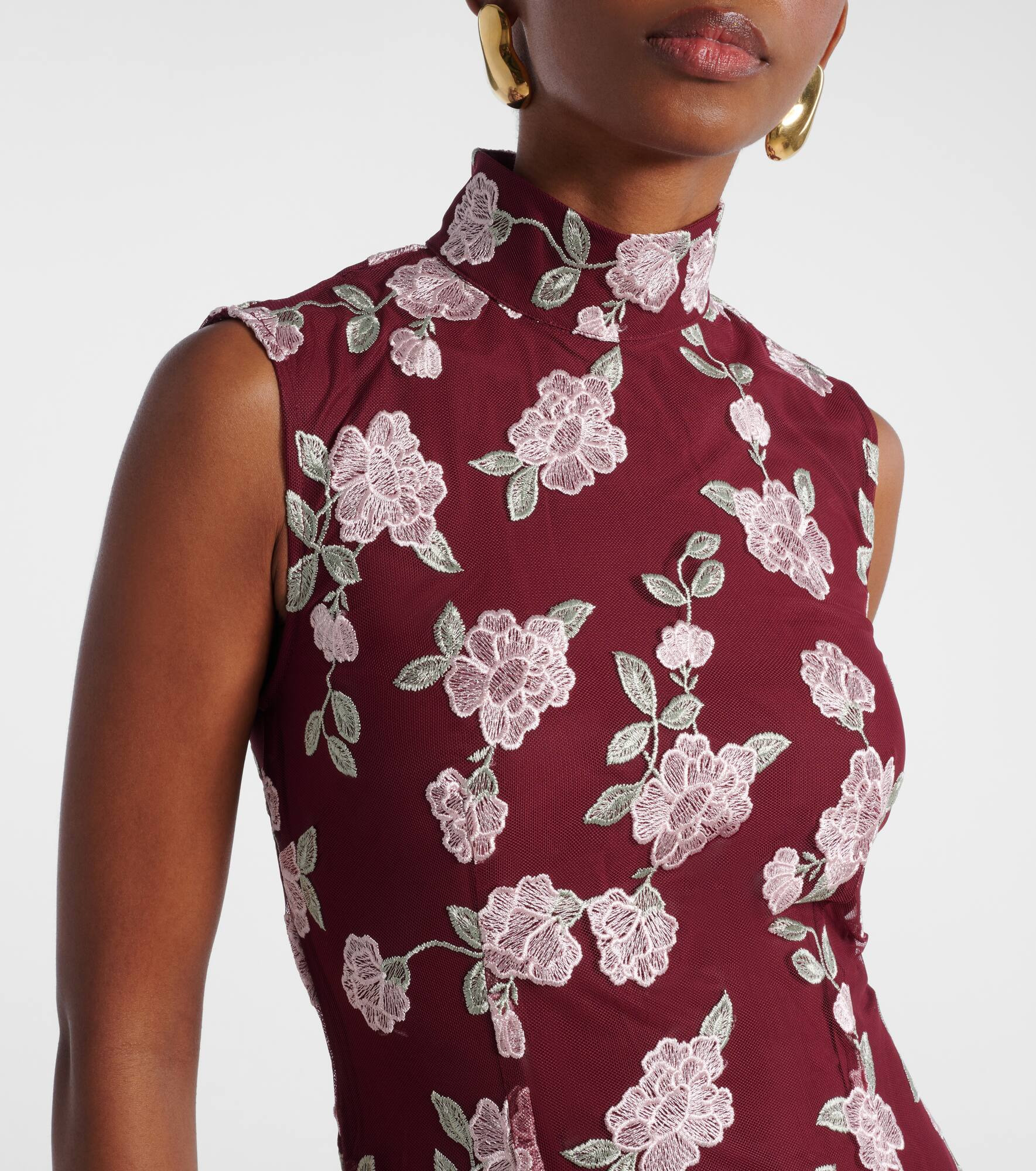 Floral maxi dress - 4