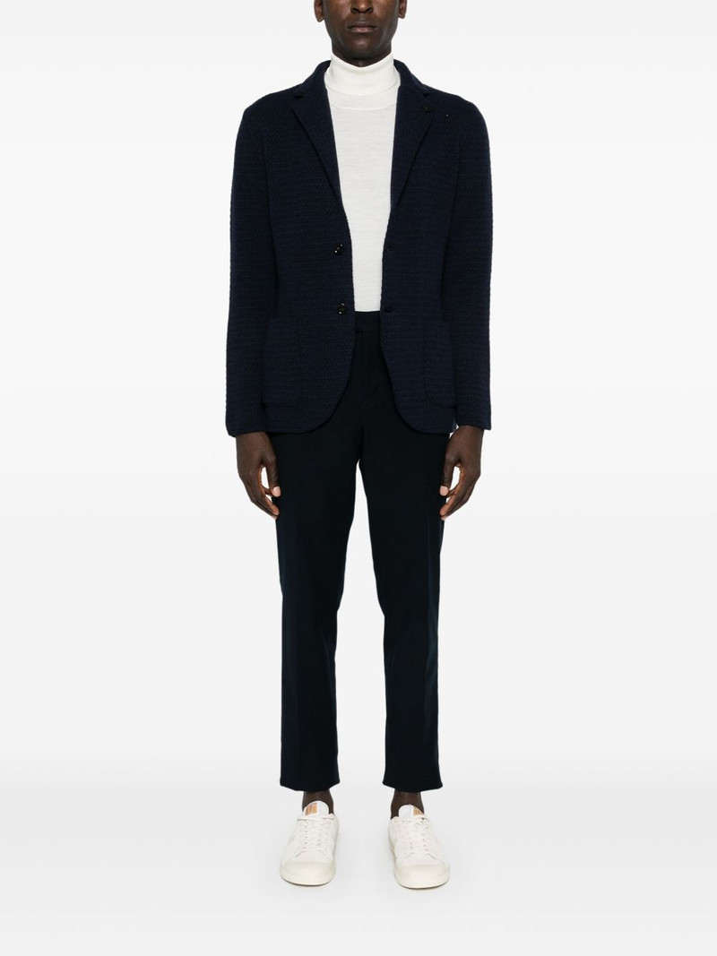 LARDINI single-breasted cashmere blazer outlook