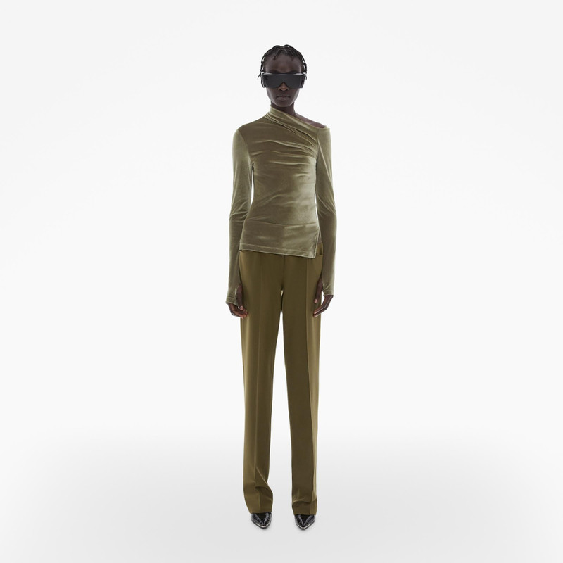 Helmut Lang VELVET ASYMMETRICAL TOP outlook