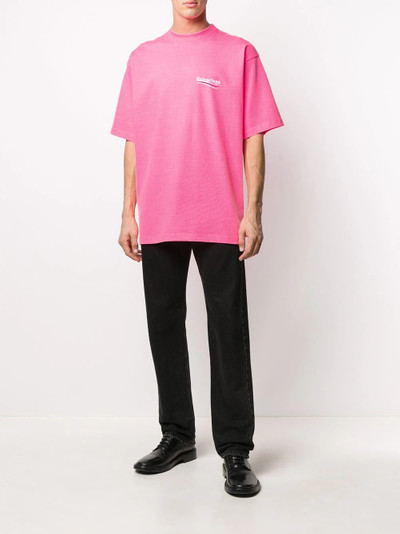 BALENCIAGA oversized Political Campaign T-shirt outlook