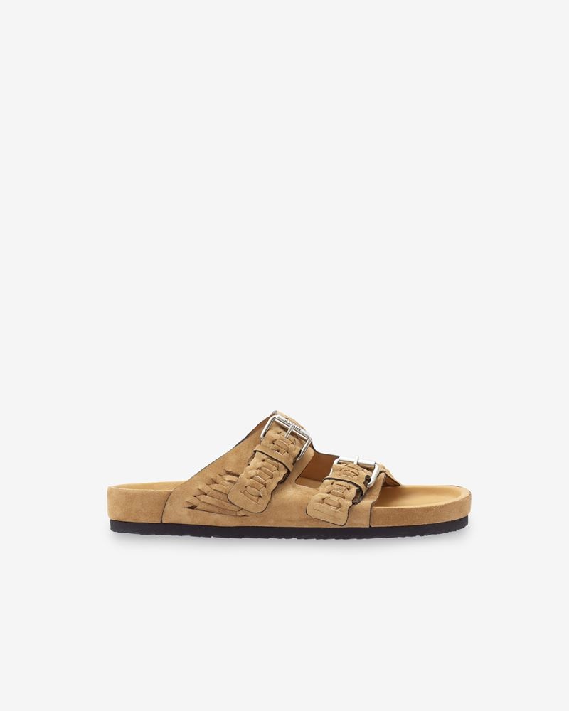 LEKSON SUEDE LEATHER SANDALS - 1