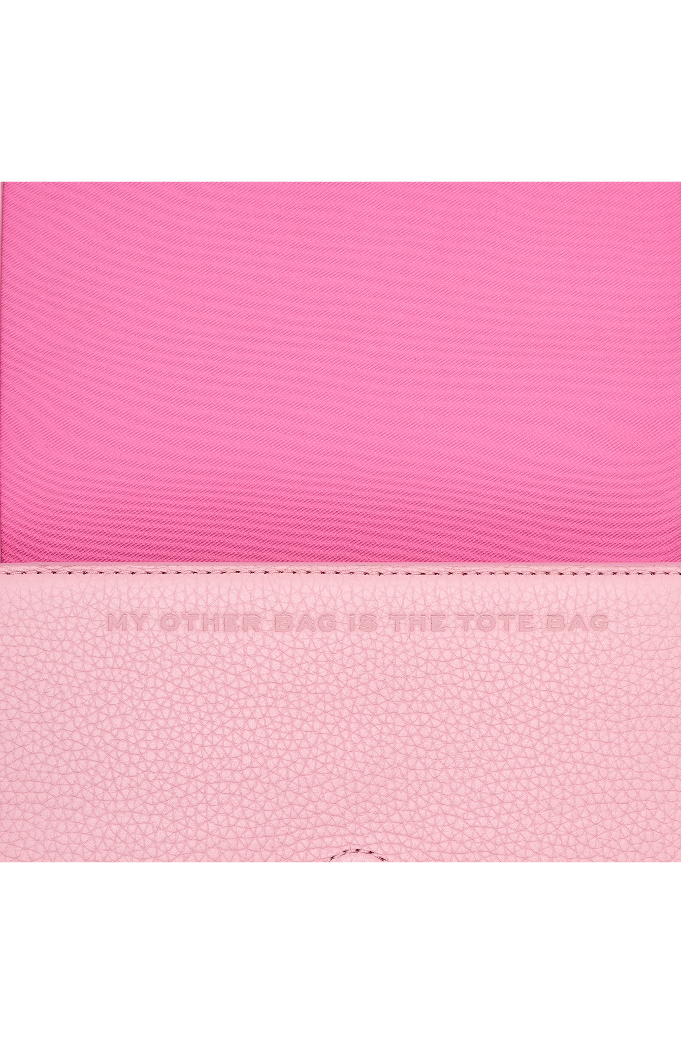 Marc Jacobs The Mini Leather Crossbody Bag in Ribbon Pink at Nordstrom - 6