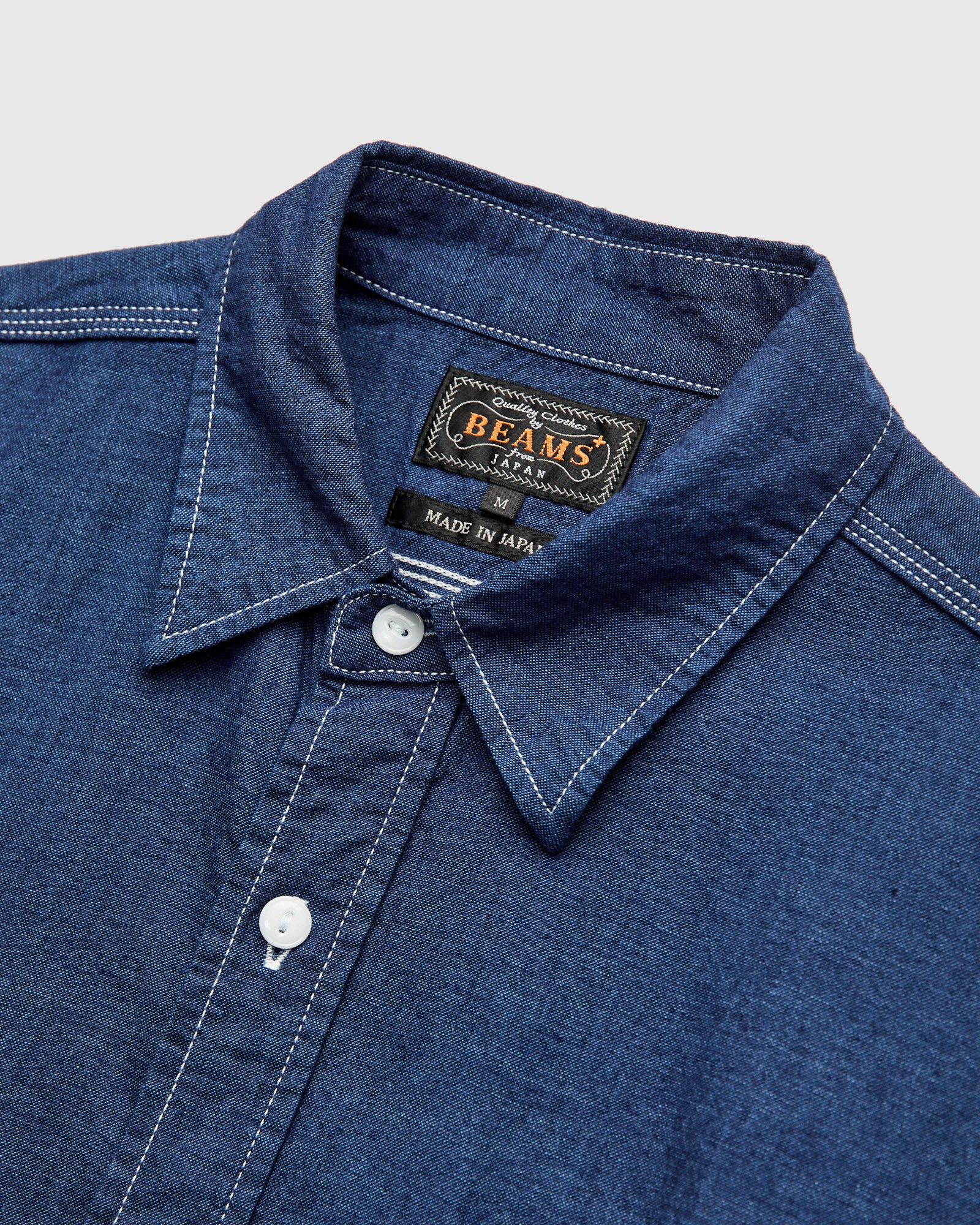 Chambray Workshirt in Indigo - 3