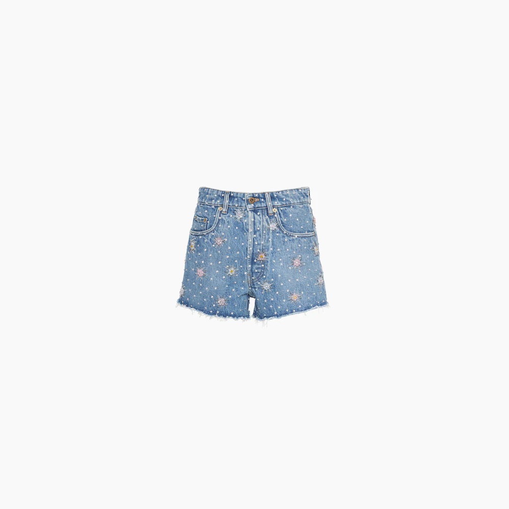 Denim shorts - 1