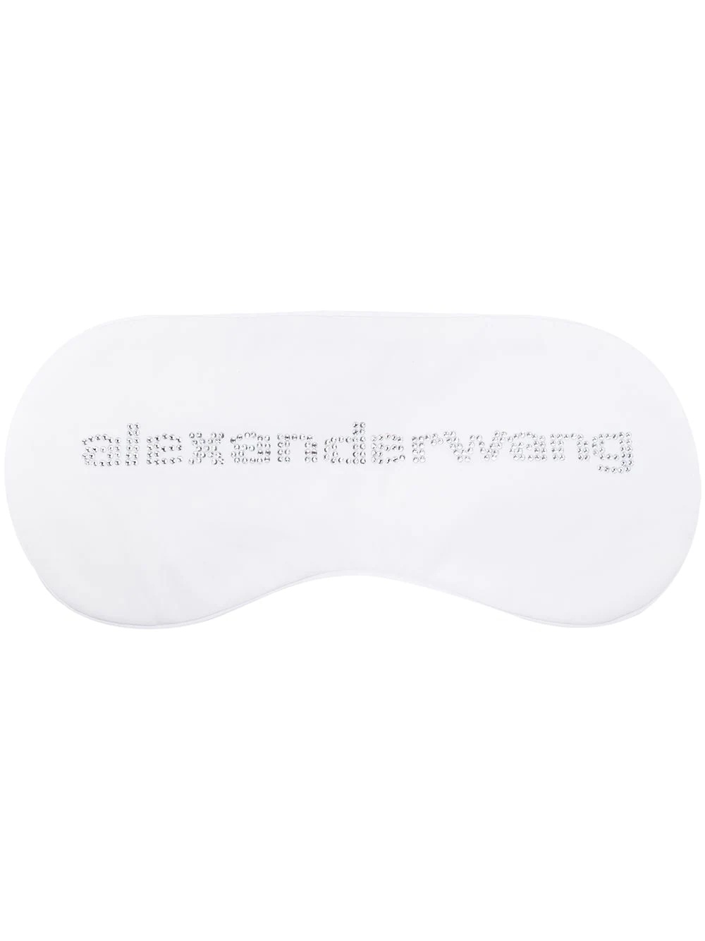 logo-embellished eye mask - 1