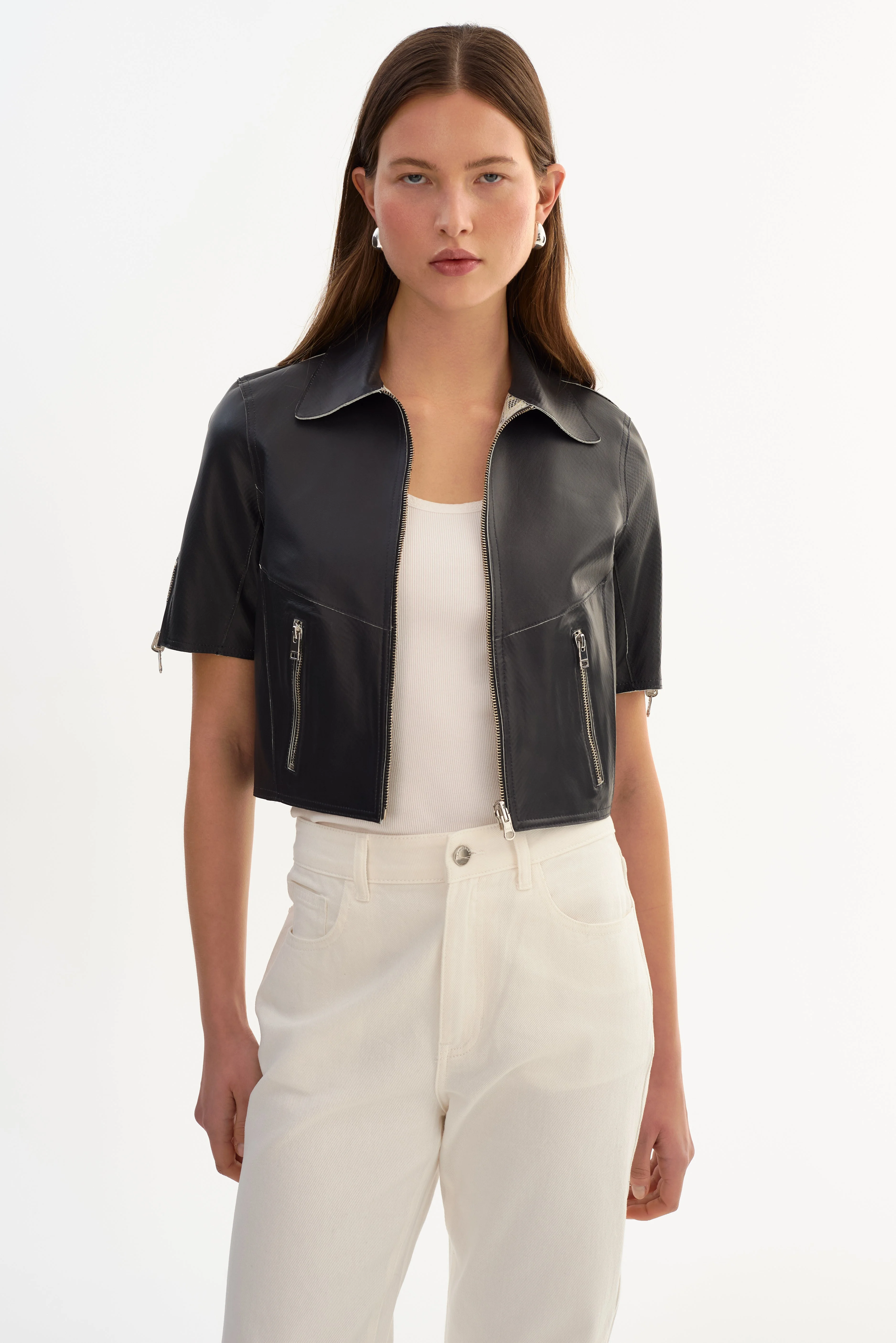 SEVANA | Reversible Leather Jacket - 1
