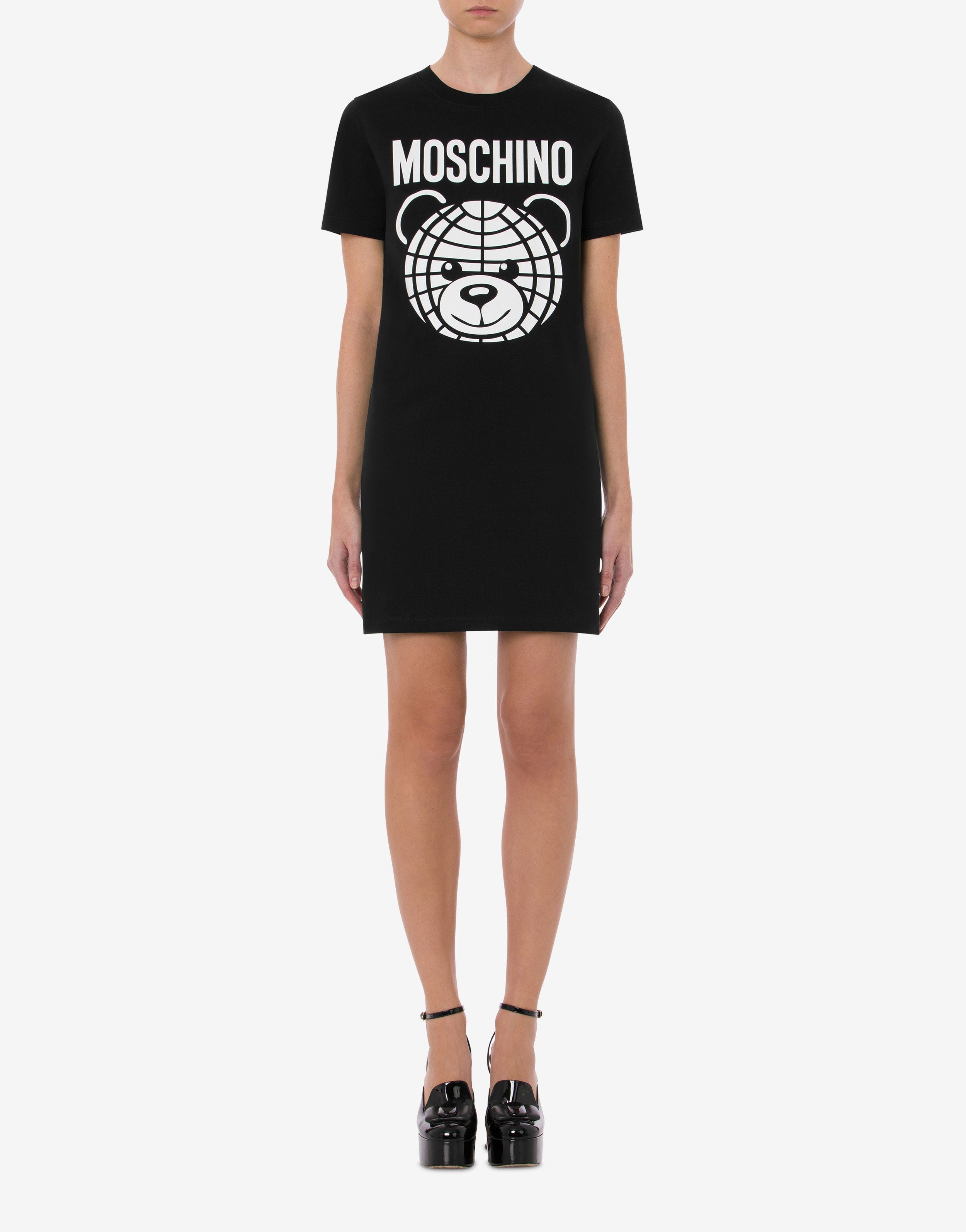 MOSCHINO TEDDY BEAR ORGANIC JERSEY DRESS - 2