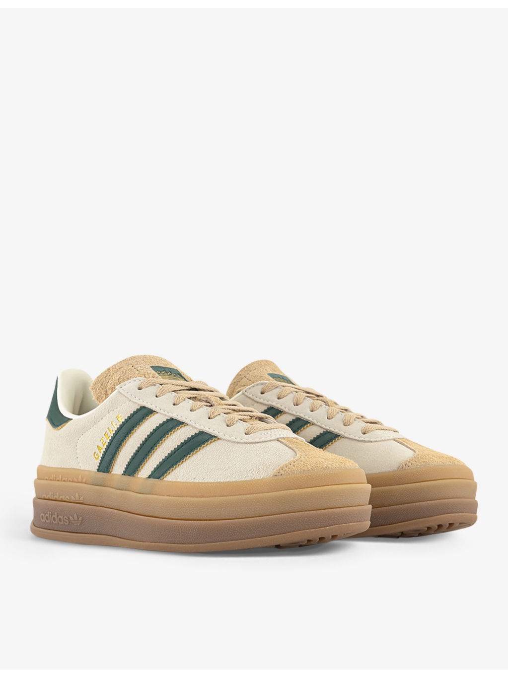 Gazelle Bold brand-stripe suede low-top trainers - 3