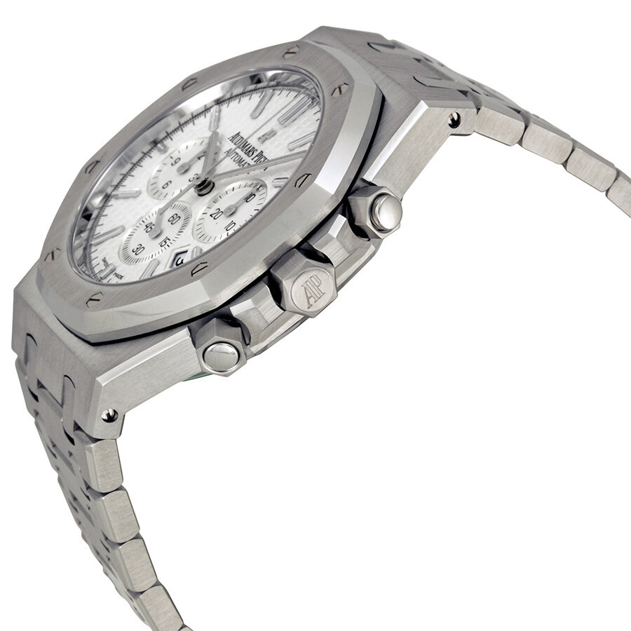 Pre-owned Audemars Piguet Royal Oak Chronograph Chronograph Silver-Tone Dial Men's Watch 26320ST.OO. - 2
