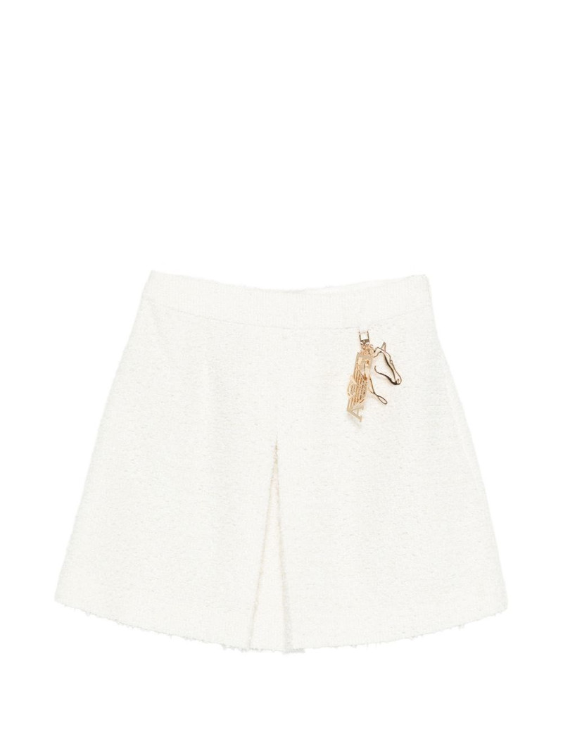 Tweed mini skirt 1